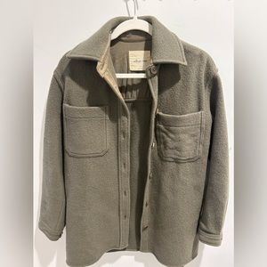 Aritzia Wilfred Free | Green Shacket | Size 1